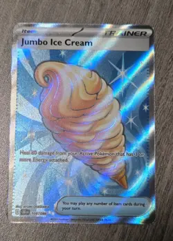 Jumbo Ice Cream - Holo - Chaos Rising - 109/86 NM Pokemon - Image 1