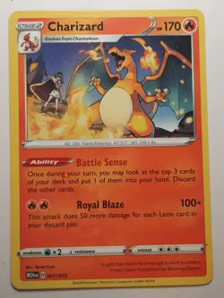 Charizard 001/015 Promo McDonald's Promos 2024 Pokemon Near Mint - Image 1