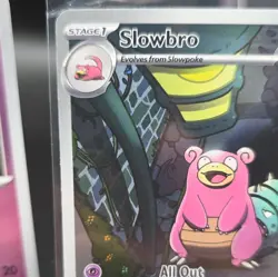 Slowbro 90/84 Illustration Rare Pitch Black - Image 4
