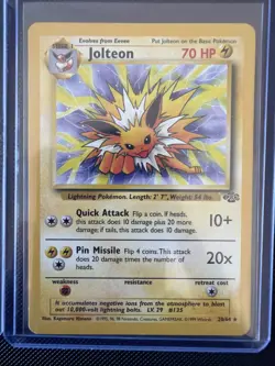 Pokemon Jungle Eeveelution Lot Vaporeon Jolteon Flareon Eevee WOTC Vintage - Image 4
