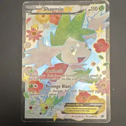 Pokemon Shaymin-EX RC21/RC25 Radiant Collection 2013 Ultra Rare Holo - Damaged - Image 1