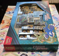 Pokemon Company Int'l Pokemon TCG Crown Zenith Sea & Sky Premium Box Kyogre - Image 3