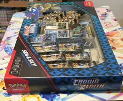 Pokemon Company Int'l Pokemon TCG Crown Zenith Sea & Sky Premium Box Kyogre - Image 4