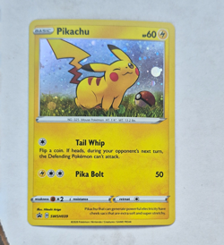 The Pokemon Company Pokemon TCG SWSH Promo Pikachu SWSH039 Holo 2020 60 HP - Image 1