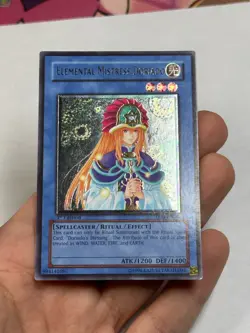 YUGIOH! EURO Elemental Mistress Doriado TLM-EN034 Ultimate Rare 1st Edition LP - Image 4