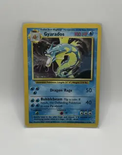 Pokemon Gyarados TCG 6/102 Base Set Unlimited LP - Image 1