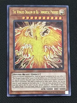 The Winged Dragon of Ra - Immortal Phoenix DUPO-EN046 Unlimited Ultra Rare VLP - Image 1