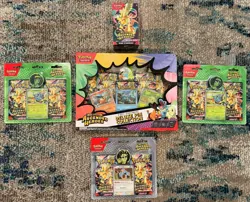 Pokemon TCG Ascended Hero’s Lot - Booster Bundle - Pin - 3X Blisters - Sealed! - Image 1