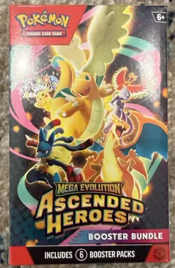 Pokemon TCG Ascended Hero’s Lot - Booster Bundle - Pin - 3X Blisters - Sealed! - Image 3