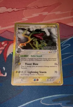 Pokemon Rayquaza 13/113 Holo EX Delta Species DMG - Image 1