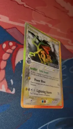 Pokemon Rayquaza 13/113 Holo EX Delta Species DMG - Image 3
