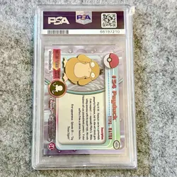 POKEMON 2000 TOPPS CHROME - PSYDUCK #54 Foil PSA 9 Mint 🔥🔥 Rare! Low Pop!! - Image 2