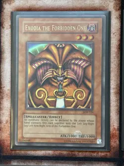 Yu-Gi-Oh! LOB Exodia the Fobidden One FULL SET (Unlimited) Light Play - Image 2