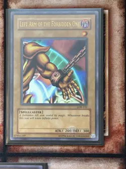 Yu-Gi-Oh! LOB Exodia the Fobidden One FULL SET (Unlimited) Light Play - Image 3