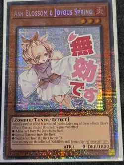 Yu-Gi-Oh! Rarity Collection 5 Ash Blossom & Joyous Spring RA05-EN091 Starlight - Image 1