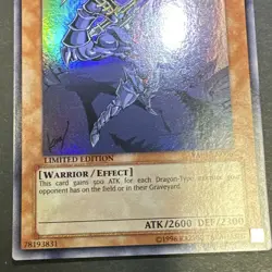 Konami Yu-Gi-Oh! TCG Buster Blader YAP1-EN006 Ultra Rare Foil Lim Effect - Image 2