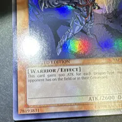 Konami Yu-Gi-Oh! TCG Buster Blader YAP1-EN006 Ultra Rare Foil Lim Effect - Image 5