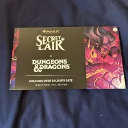 Mtg Secret Lair Dungeons And Dragons Shadows Over Baldurs Gate Foil Sealed - Image 1
