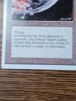 MTG Revised Dancing Scimitar NM - Image 4
