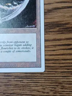 MTG Revised Dancing Scimitar NM - Image 5