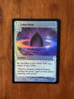Lotus Petal (Future Sight) [Mystery Booster 2] Foil Near Mint - Image 1