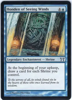 Honden of Seeing Winds – Champions of Kamigawa – MTG Magic the Gathering Card - Image 1