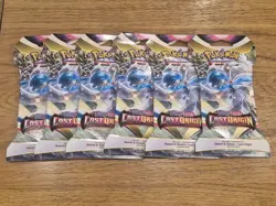 6x Pokemon Lost Origin Sleeved Booster Pack - Cards TCG | in hand - Image 1