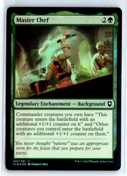 FOIL Master Chef 241 Baldur's Gate Common – MTG Magic the Gathering Card - Image 1