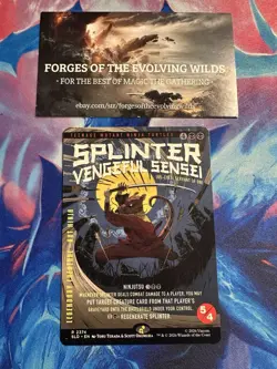 Splinter Vengeful Sensei - Ink-eyes Servant of Oni The Last Ronin Secret Lair - Image 1