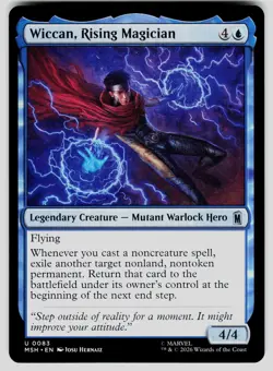 MTG Wiccan, Rising Magician U MSH 83 NM - Image 1