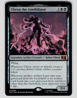 MTG Ultron the Annihilator Foil M MSC 668 NM - Image 1