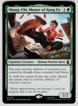 Shang-Chi, Master of Kung Fu M Marvel Super Heroes 187 NM - Image 1