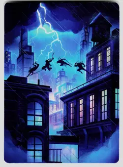 Island Art Card (/54) S Art Series: Teenage Mutant Ninja Turtles 37 NM - Image 1