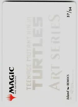Island Art Card (/54) S Art Series: Teenage Mutant Ninja Turtles 37 NM - Image 2