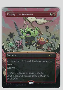 Empty the Warrens Foil R Secret Lair Drop Series 2412 NM - Image 1