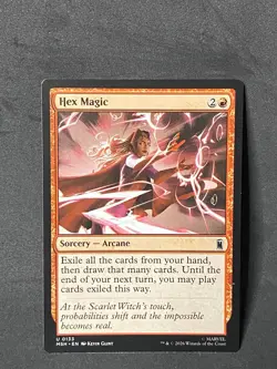Hex Magic 133 Uncommon Marvel Super Heroes Magic: The Gathering Near Mint - Image 1