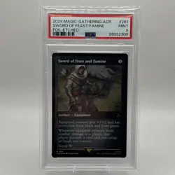 Sword of Feast and Famine (Foil Etched) MTG: Assassin's Creed Foil PSA 9 - Image 1