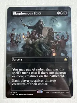 Blasphemous Edict (Borderless) Foundations Regular - Image 1
