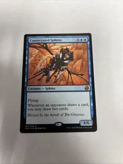 Consecrated Sphinx Iconic Masters Nonfoil Card #047 MTG MP - Image 1