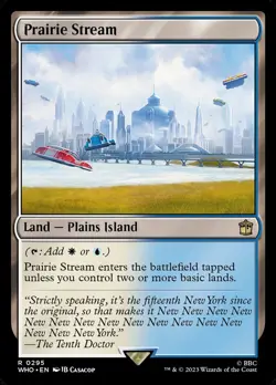 MTG Prairie Stream ** Doctor Who ** English (NM) - Image 1