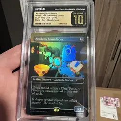 Academy Manufactor Foil Secret Lair Play-Doh SLD MTG Cats Pristine 10 Pop 1 🔥 - Image 1