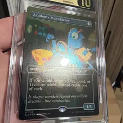 Academy Manufactor Foil Secret Lair Play-Doh SLD MTG Cats Pristine 10 Pop 1 🔥 - Image 3