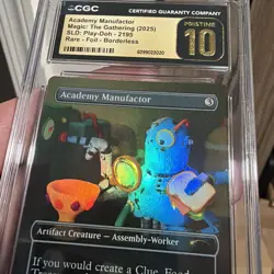 Academy Manufactor Foil Secret Lair Play-Doh SLD MTG Cats Pristine 10 Pop 1 🔥 - Image 5