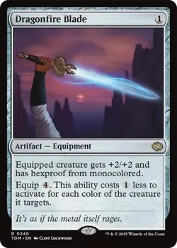 Dragonfire Blade - 240 / English / Near Mint MTG - Image 1