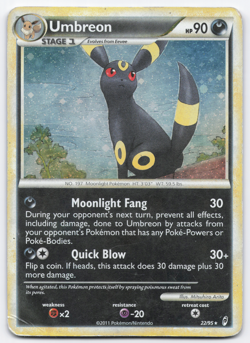 Umbreon 22/95 DAMAGED! DMG Call of Legends Holo Rare Pokemon FREE SHIPPING! - Image 1