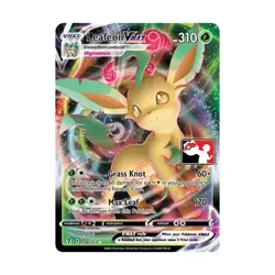 Pokemon Prize Pack Series One Leafeon VMAX (UR) #008/203 (Holo) NM - Image 1