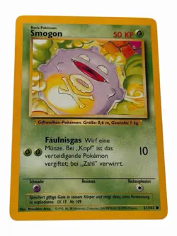 Smogon - 51/102 Base Set German 2000 - WOTC - Pokemon TCG - Image 1