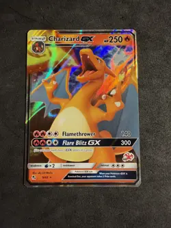 Pokemon TCG Charizard GX Ultra Rare Hidden Fates 9/68 - Image 1