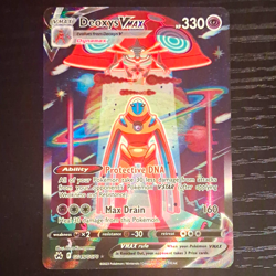 Pokemon TCG Deoxys VMAX GG45/GG70 Crown Zenith Galarian Gallery Full Art Holo UR - Image 1
