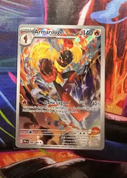 Pokemon TCG Armarouge Pitch Black Illustration Rare 86/84 - Image 1